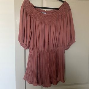 Hudson Gray Rust Color Romper